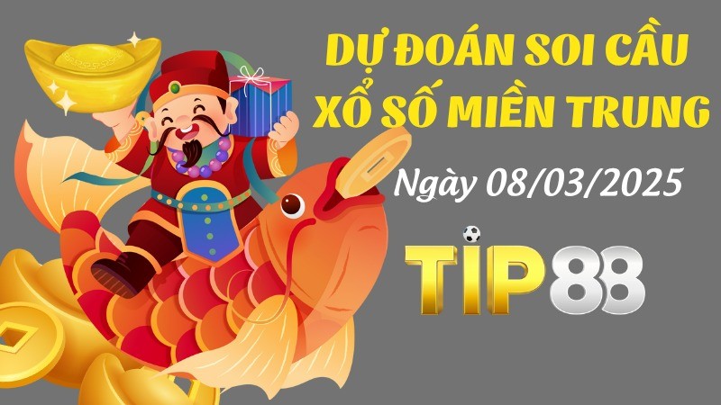 TIP88 Dự Đoán Soi Cầu Xổ Số Miền Trung Ngày 08/07/2025 - Tỷ Lệ Trúng Cao